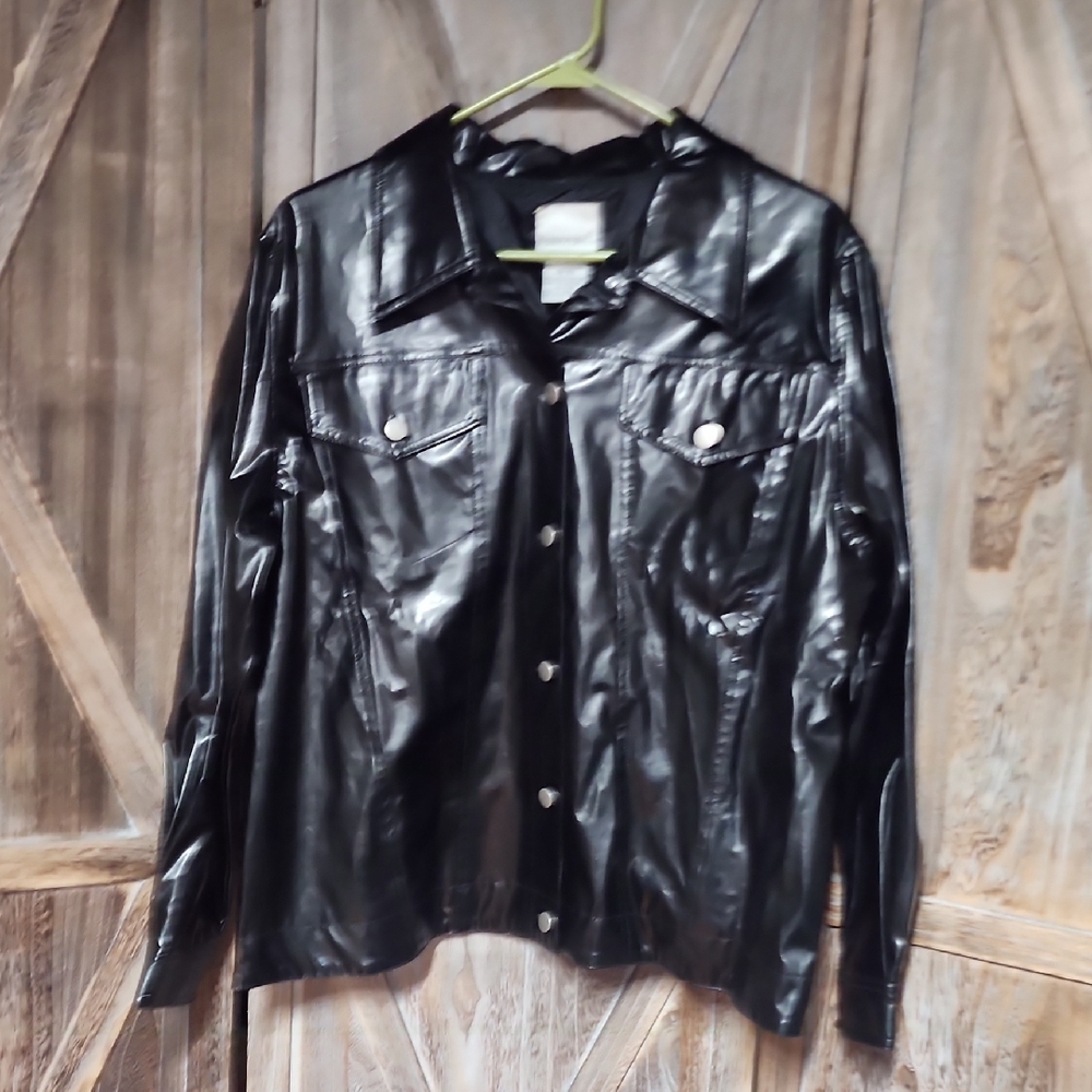 Fashion Bug Womens Vintage Leather Jacket
